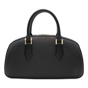 Louis Vuitton Epi Jasmine Handbag Leather Noir Black Black Gold Hardware M52082